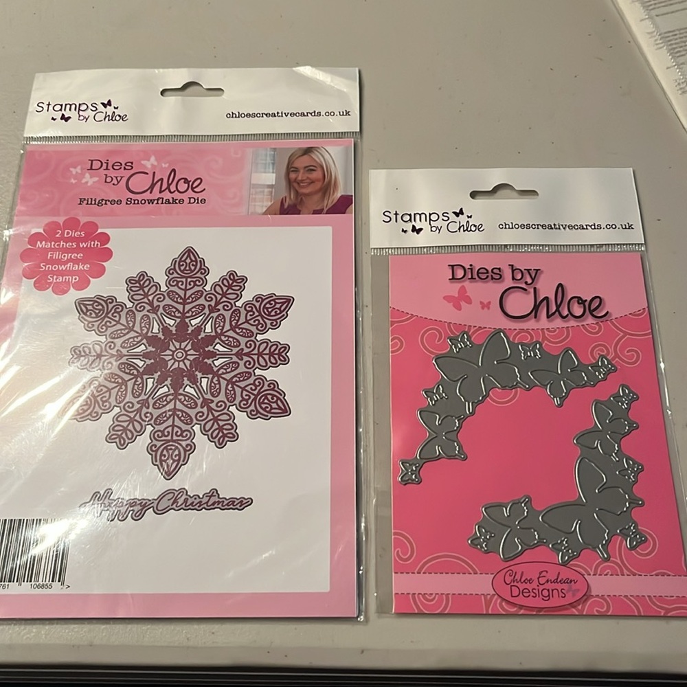 Chloe Filigree Snowflake and Christmas Dies